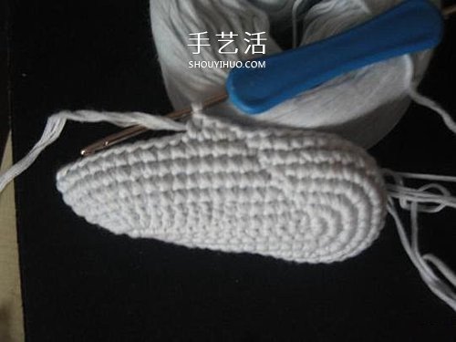 寶寶保暖毛線鞋的編法 手工編織嬰兒鞋圖解 -  rpnrmr.com