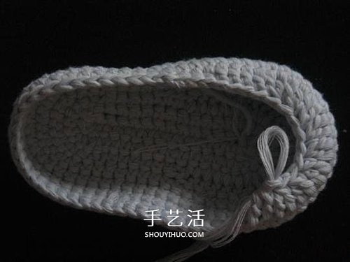 寶寶保暖毛線鞋的編法 手工編織嬰兒鞋圖解 -  rpnrmr.com