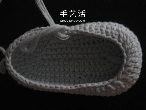 寶寶保暖毛線鞋的編法 手工編織嬰兒鞋圖解 -  rpnrmr.com