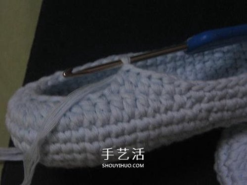 寶寶保暖毛線鞋的編法 手工編織嬰兒鞋圖解 -  rpnrmr.com