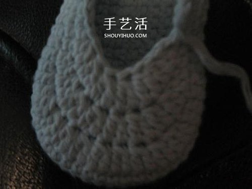 寶寶保暖毛線鞋的編法 手工編織嬰兒鞋圖解 -  rpnrmr.com