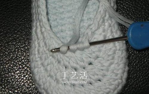 寶寶保暖毛線鞋的編法 手工編織嬰兒鞋圖解 -  rpnrmr.com
