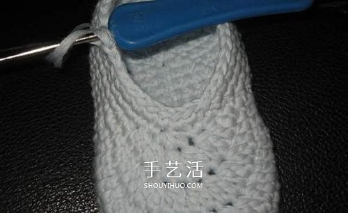 寶寶保暖毛線鞋的編法 手工編織嬰兒鞋圖解 -  rpnrmr.com