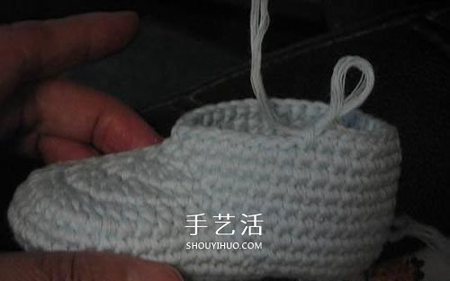 寶寶保暖毛線鞋的編法 手工編織嬰兒鞋圖解 -  rpnrmr.com