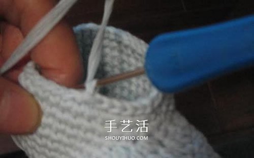 寶寶保暖毛線鞋的編法 手工編織嬰兒鞋圖解 -  rpnrmr.com