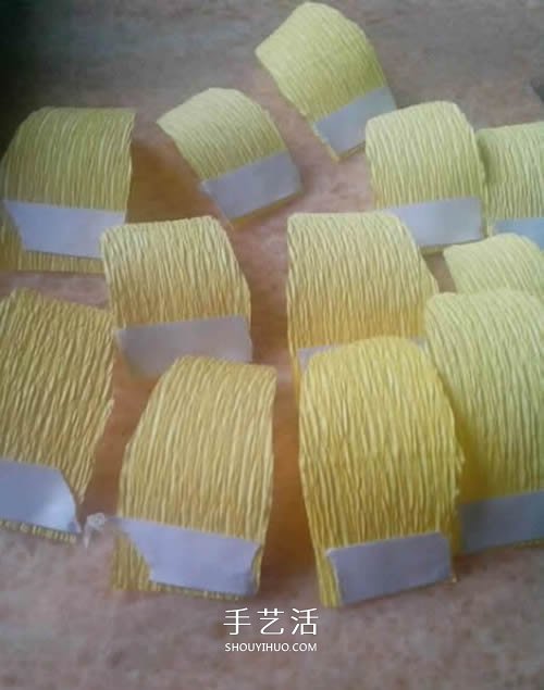 用皺紋紙做向日葵圖解 簡單詳細步驟DIY太陽花 -  rpnrmr.com