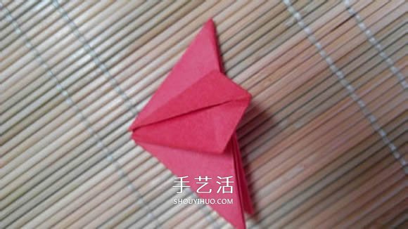即將完全開花的荷花的折紙方法圖解過程 -  rpnrmr.com