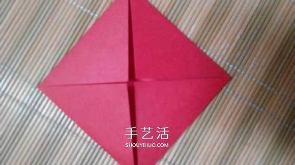 即將完全開花的荷花的折紙方法圖解過程 -  rpnrmr.com