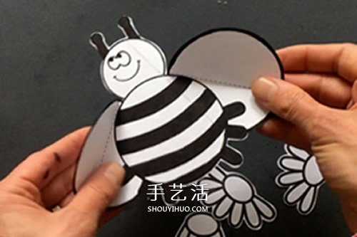 母親節(jié)卡通賀卡制作 可愛(ài)小蜜蜂母親節(jié)卡片DIY -  rpnrmr.com