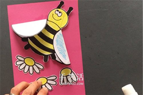 母親節(jié)卡通賀卡制作 可愛(ài)小蜜蜂母親節(jié)卡片DIY -  rpnrmr.com