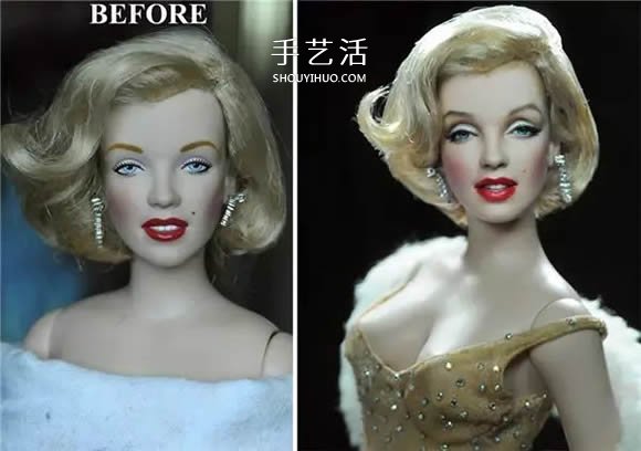 神奇的廉價玩偶化妝術(shù) 改造后跟真人無差！ -  rpnrmr.com