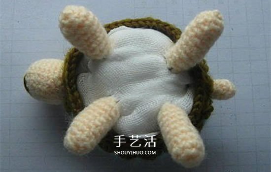 鉤針編織小烏龜?shù)姆椒?手工烏龜玩偶的編法 -  rpnrmr.com