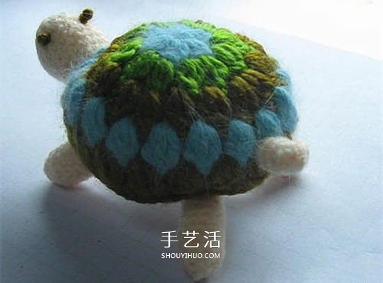 鉤針編織小烏龜?shù)姆椒?手工烏龜玩偶的編法 -  rpnrmr.com