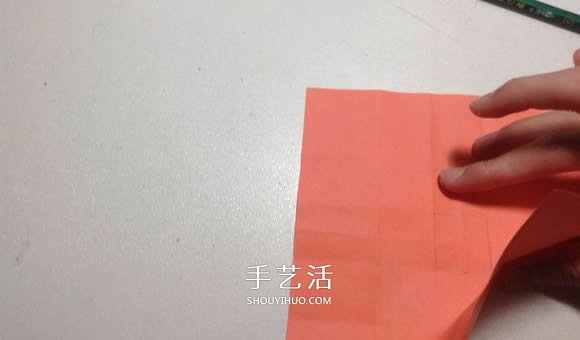 怎么折紙?jiān)录净ǖ姆椒?手工月季花的折法圖解 -  rpnrmr.com