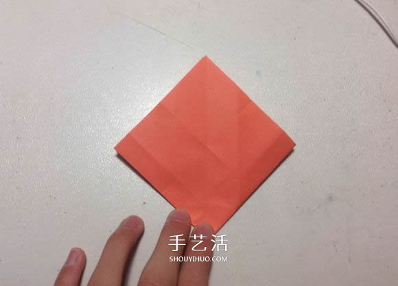 怎么折紙?jiān)录净ǖ姆椒?手工月季花的折法圖解 -  rpnrmr.com
