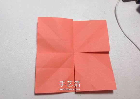 怎么折紙?jiān)录净ǖ姆椒?手工月季花的折法圖解 -  rpnrmr.com