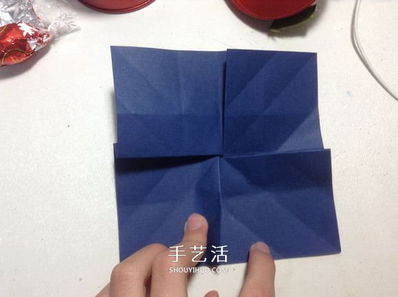 怎么折紙?jiān)录净ǖ姆椒?手工月季花的折法圖解 -  rpnrmr.com