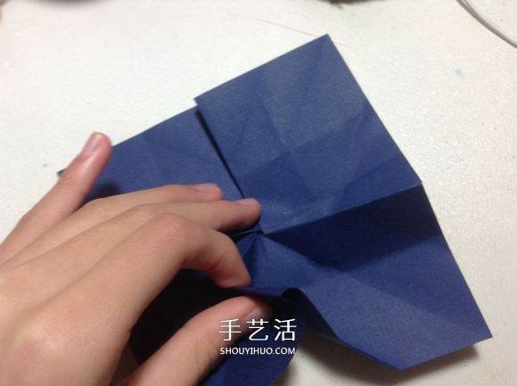怎么折紙?jiān)录净ǖ姆椒?手工月季花的折法圖解 -  rpnrmr.com