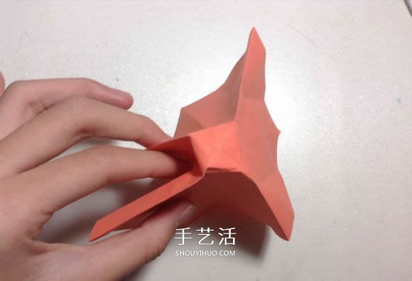 怎么折紙?jiān)录净ǖ姆椒?手工月季花的折法圖解 -  rpnrmr.com