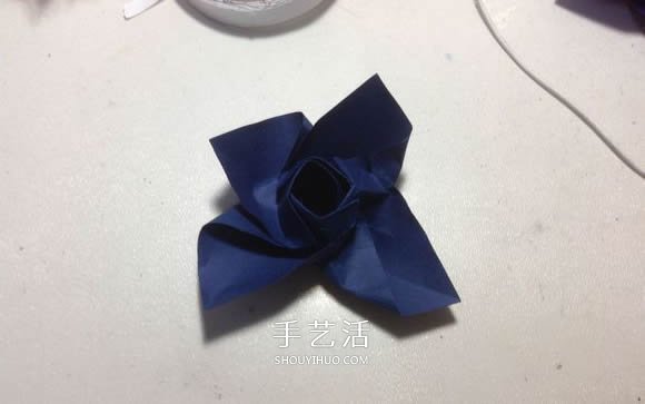 怎么折紙?jiān)录净ǖ姆椒?手工月季花的折法圖解 -  rpnrmr.com