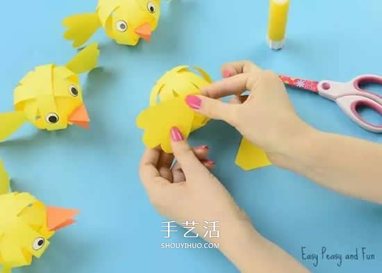 幼兒園彩色卡紙手工制作 簡單DIY可愛小動物 -  rpnrmr.com