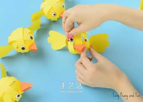 幼兒園彩色卡紙手工制作 簡單DIY可愛小動物 -  rpnrmr.com