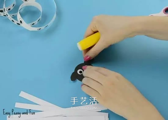 幼兒園彩色卡紙手工制作 簡單DIY可愛小動物 -  rpnrmr.com