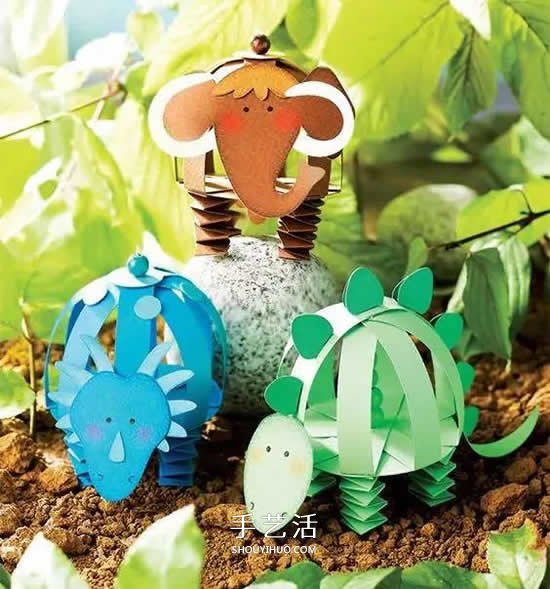 幼兒園彩色卡紙手工制作 簡單DIY可愛小動物 -  rpnrmr.com