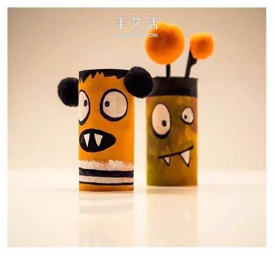 簡(jiǎn)單幼兒環(huán)保小制作 衛(wèi)生紙卷芯廢物利用大全 -  rpnrmr.com