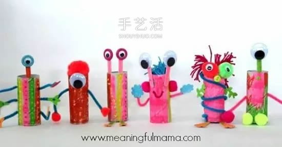 簡(jiǎn)單幼兒環(huán)保小制作 衛(wèi)生紙卷芯廢物利用大全 -  rpnrmr.com