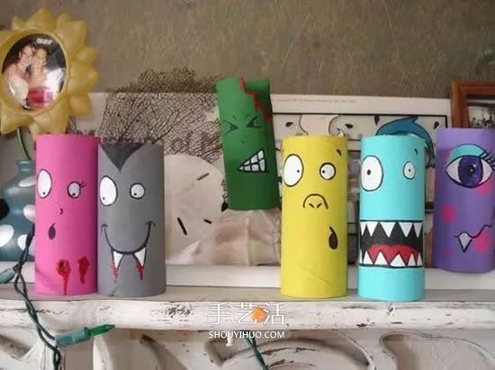 簡(jiǎn)單幼兒環(huán)保小制作 衛(wèi)生紙卷芯廢物利用大全 -  rpnrmr.com