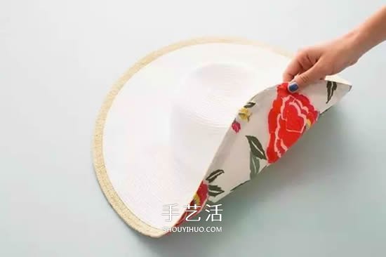 去年的遮陽(yáng)帽戴膩了 簡(jiǎn)單改造一下美膩朋友圈 -  rpnrmr.com