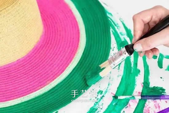 去年的遮陽(yáng)帽戴膩了 簡(jiǎn)單改造一下美膩朋友圈 -  rpnrmr.com