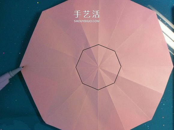 怎么折紙立體鉆石圖解 折一個超大的送女友吧 -  rpnrmr.com