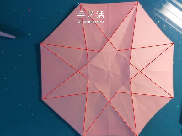 怎么折紙立體鉆石圖解 折一個超大的送女友吧 -  rpnrmr.com
