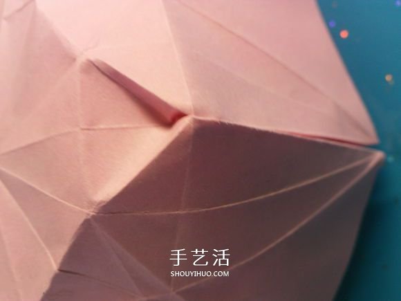 怎么折紙立體鉆石圖解 折一個超大的送女友吧 -  rpnrmr.com