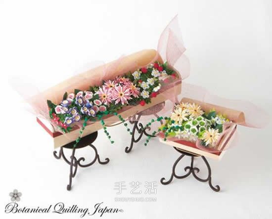 簡直美炸了！手工立體卷紙花作品圖片大全 -  rpnrmr.com