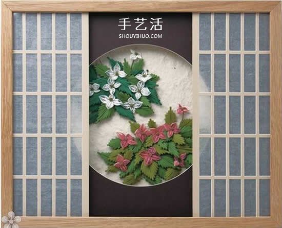簡直美炸了！手工立體卷紙花作品圖片大全 -  rpnrmr.com