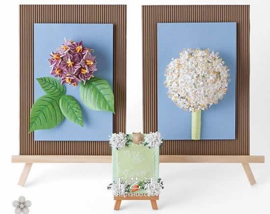 簡直美炸了！手工立體卷紙花作品圖片大全 -  rpnrmr.com