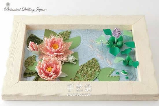 簡直美炸了！手工立體卷紙花作品圖片大全 -  rpnrmr.com