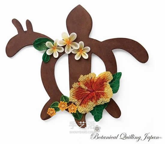 簡直美炸了！手工立體卷紙花作品圖片大全 -  rpnrmr.com