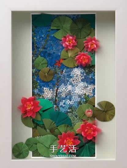 簡直美炸了！手工立體卷紙花作品圖片大全 -  rpnrmr.com