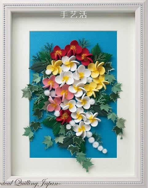 簡直美炸了！手工立體卷紙花作品圖片大全 -  rpnrmr.com