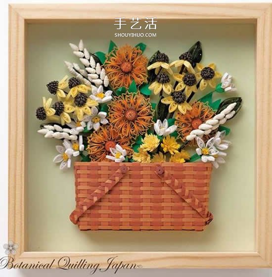 簡直美炸了！手工立體卷紙花作品圖片大全 -  rpnrmr.com