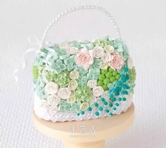 簡直美炸了！手工立體卷紙花作品圖片大全 -  rpnrmr.com