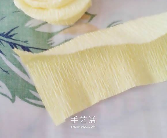 超像蛋糕的花朵！皺紋紙手工制作蛋糕花圖解 -  rpnrmr.com