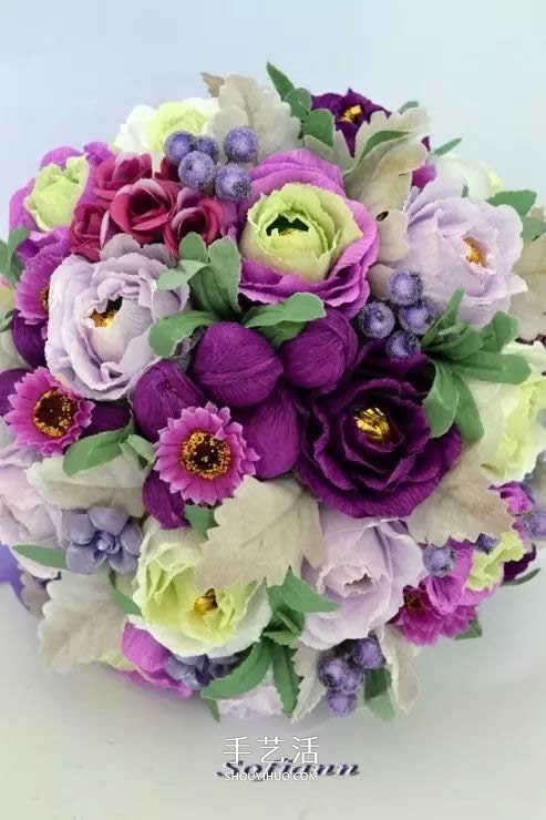 皺紋紙花做法步驟大全 怎么可以這么美！ -  rpnrmr.com