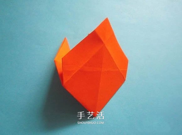 會飛的心折紙圖解教程 折紙愛心的折法帶翅膀 -  rpnrmr.com