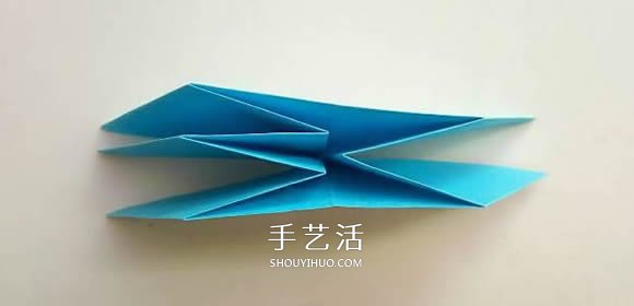 五個角的星星折紙圖解 內(nèi)外雙五角星星的折法 -  rpnrmr.com