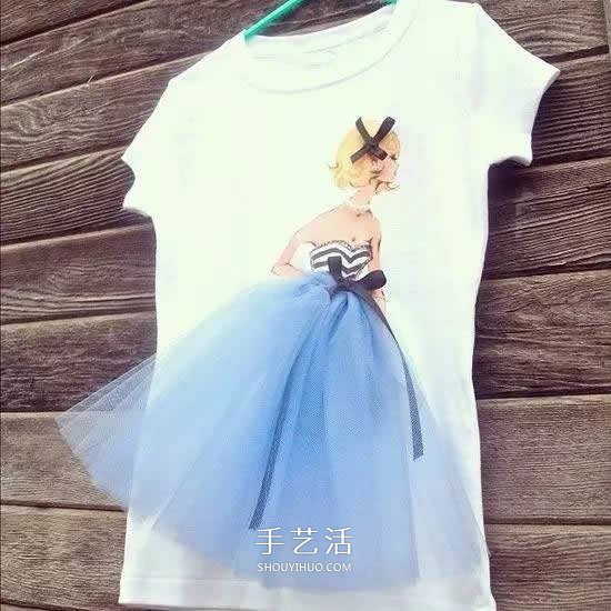 媽媽在女兒衣服上的創(chuàng)意畫 小伙伴們都羨慕！ -  rpnrmr.com